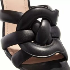 Coach Kellie Leather Sandal Black Sandale -Pas Cher Fashionette Magasin A0185556 4