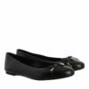 MICHAEL Michael Kors Melody Toe Cap Black Ballerine