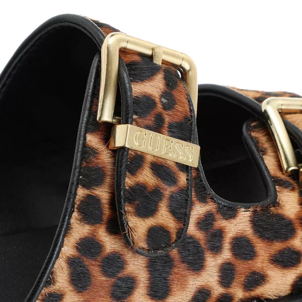 Guess Ramod Sandals Leopard Claquette 5 Guess Ramod Sandals Leopard Claquette – Image 3