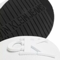Calvin Klein Flat Sandal Bright White Sandale -Pas Cher Fashionette Magasin A0185689 CalvinKlein Position 3