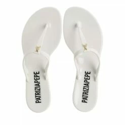 Patrizia Pepe Jelly Zehensandale Mit Fly Bianco Tongue 8 Patrizia Pepe Jelly Zehensandale Mit Fly Bianco Tongue -Pas Cher Fashionette Magasin A0186492 PatriziaPepe position 4