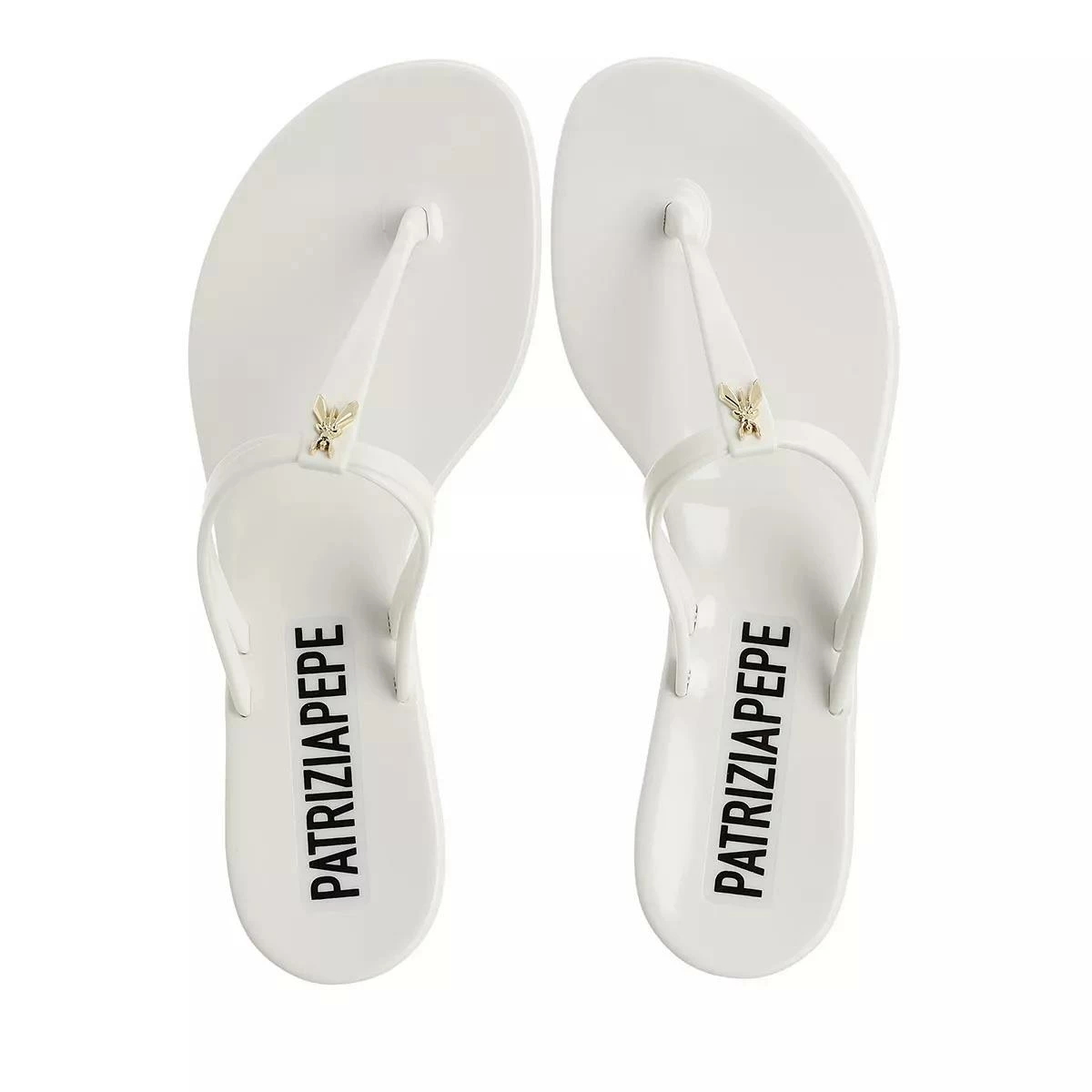 Patrizia Pepe Jelly Zehensandale Mit Fly Bianco Tongue 5 Patrizia Pepe Jelly Zehensandale Mit Fly Bianco Tongue – Image 3