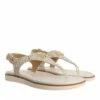MICHAEL Michael Kors Jilly Flat Sandal Vanilla Sandale