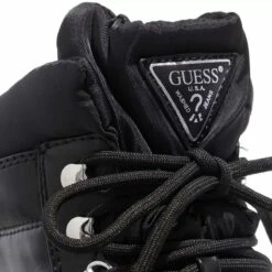 Guess Vaney2 Black Bottes à Lacets 10 Guess Vaney2 Black Bottes à Lacets -Pas Cher Fashionette Magasin A0187816 Guess position 3