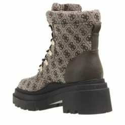 Guess Vaney Olive Bottes à Lacets -Pas Cher Fashionette Magasin A0187817 Guess position 2