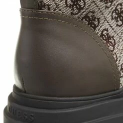 Guess Vaney Olive Bottes à Lacets -Pas Cher Fashionette Magasin A0187817 Guess position 3