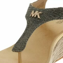 MICHAEL Michael Kors Laney Thong Gold Espadrille -Pas Cher Fashionette Magasin A0190025 MichaelMichaelKors position 3