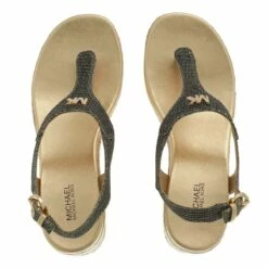 MICHAEL Michael Kors Laney Thong Gold Espadrille -Pas Cher Fashionette Magasin A0190025 MichaelMichaelKors position 4