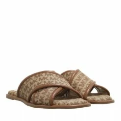 MICHAEL Michael Kors Gideon Slide Beige/Ebony Claquette