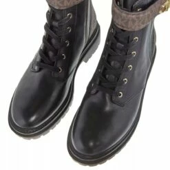 MICHAEL Michael Kors Parker Ankle Bootie Black/Brown Bottes à Lacets -Pas Cher Fashionette Magasin A0190201 MichaelMichaelKors position 6