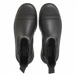 Hunter Womens Commando Chelsea Boot Black Botte -Pas Cher Fashionette Magasin A0191297 Hunter position 4