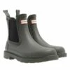 Hunter Commando Chelsea Boot Dark Olive Bottes De Pluie -Pas Cher Fashionette Magasin A0191298 Hunter position 1
