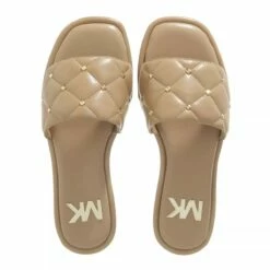 MICHAEL Michael Kors Hayworth Slide Camel Claquette 9 MICHAEL Michael Kors Hayworth Slide Camel Claquette -Pas Cher Fashionette Magasin A0191854 MichaelMichaelKors position 4