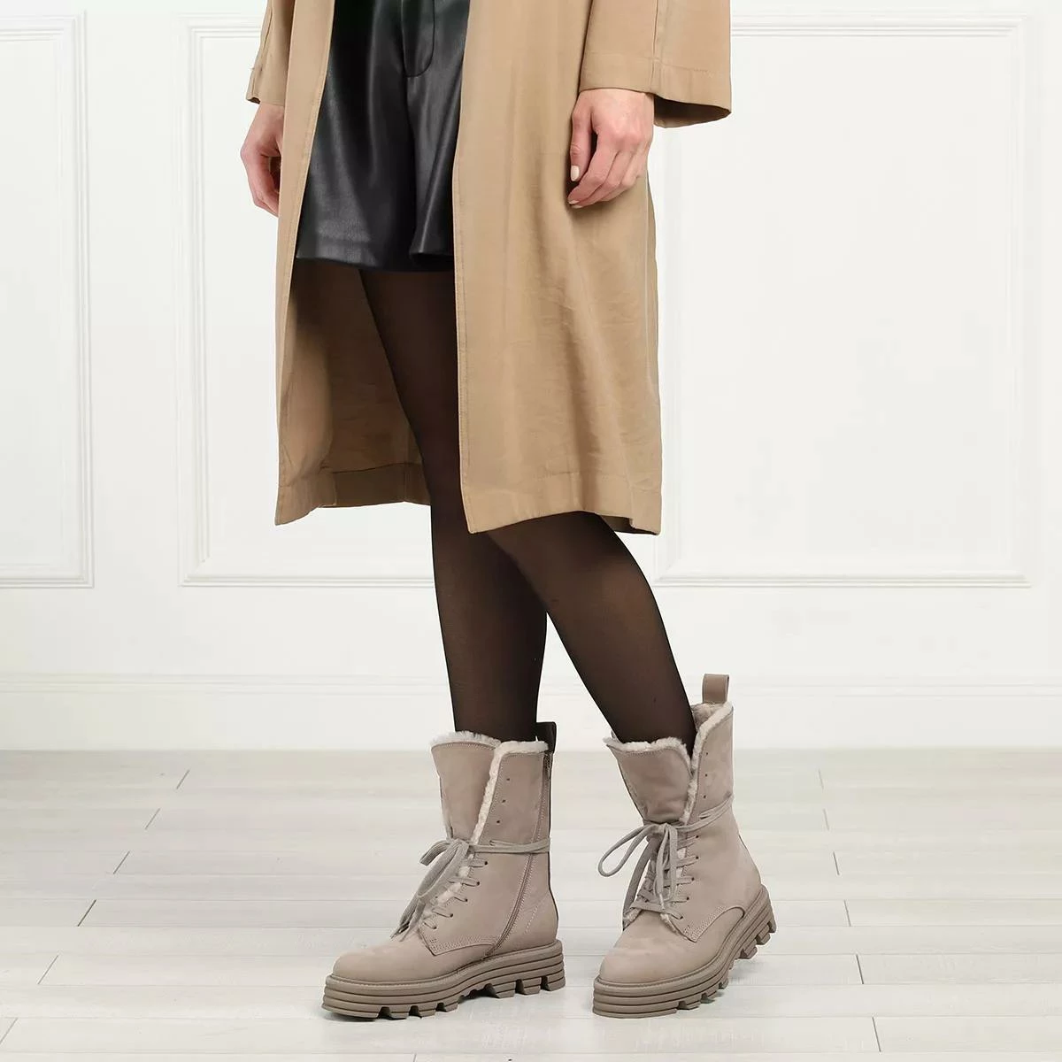 Kennel & Schmenger Push Boots Leather Gravel/Nat.Sgra Bottine 4 Kennel & Schmenger Push Boots Leather Gravel/Nat.Sgra Bottine – Image 2