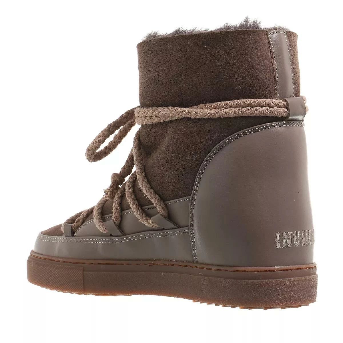 Inuikii Classic Wedge Taupe Bottes D'hiver 4 Inuikii Classic Wedge Taupe Bottes D'hiver – Image 2