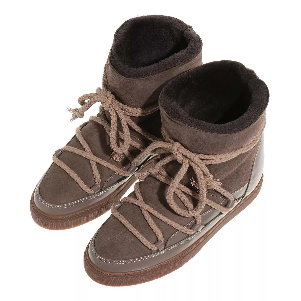 Inuikii Classic Wedge Taupe Bottes D'hiver 6 Inuikii Classic Wedge Taupe Bottes D'hiver – Image 4