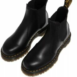 Dr. Martens Chelsea Boot Black Smooth Botte Chelsea -Pas Cher Fashionette Magasin A0199844 DrMartens position 4
