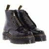 Dr. Martens Sinclair Black Distressed Patent Bottine -Pas Cher Fashionette Magasin A0199852 DrMartens position 1