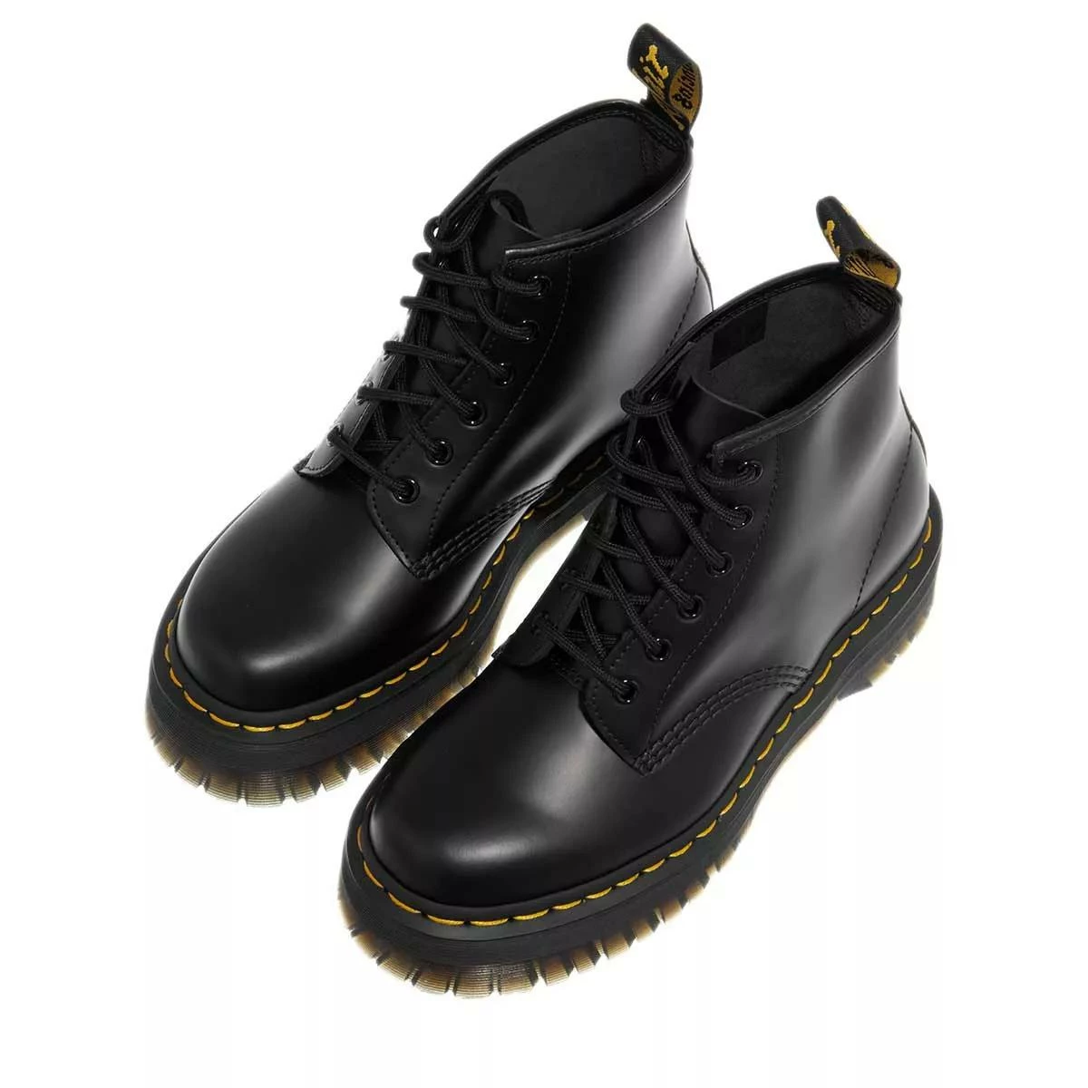 Dr. Martens 101 Quad Black Smooth Bottine 7 Dr. Martens 101 Quad Black Smooth Bottine – Image 5