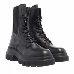 COPENHAGEN CPH169 Vitello Black Bottes à Lacets