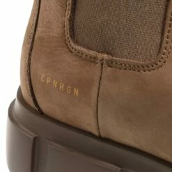 COPENHAGEN CPH570 Nabuc Soft Brown Botte Chelsea 10 COPENHAGEN CPH570 Nabuc Soft Brown Botte Chelsea -Pas Cher Fashionette Magasin A0200773 Copenhagen position 3