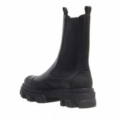 Ganni Calf Leather Black Bottine -Pas Cher Fashionette Magasin A0202395 GANNI position 2