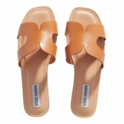 Steve Madden Zarnia Cognac Leather Claquette -Pas Cher Fashionette Magasin A0202543 SteveMadden position 5