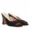 Coach Laurence Suede Sandal Black Mule