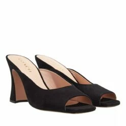 Coach Laurence Suede Sandal Black Mule