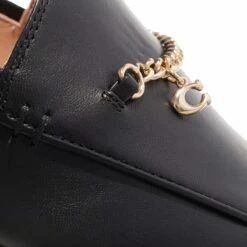 Coach Hanna Leather Loafer Black Mocassin -Pas Cher Fashionette Magasin A0204197 Coach position 5