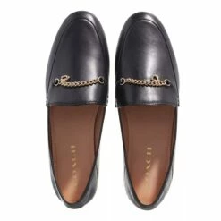 Coach Hanna Leather Loafer Black Mocassin -Pas Cher Fashionette Magasin A0204197 Coach position 6