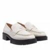 Coach Leah Leather Loafer Chalk Mocassin -Pas Cher Fashionette Magasin A0204200 Coach position 1