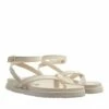 Patrizia Pepe Sandals Off White Sandale à Lanières -Pas Cher Fashionette Magasin A0204246 PACKSHOT SIDEFRONT