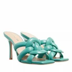 Coach Kellie Leather Sandal Bright Green Sandale