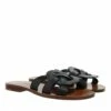 Coach Issa Leather Sandal Black Sandale