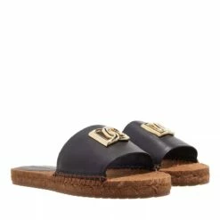 Devant 55 Dolce & Gabbana Devotion Espadrillas Nappa Black Claquette