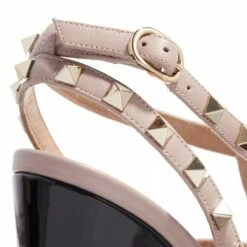 Valentino Garavani Ankle Strap Black Talon Haut -Pas Cher Fashionette Magasin A0217018 3