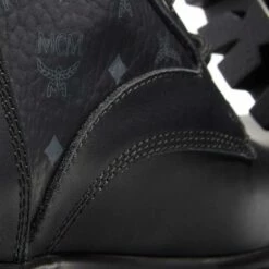 Mcm Collection Ankle Boots Black Botte -Pas Cher Fashionette Magasin A0217920 2