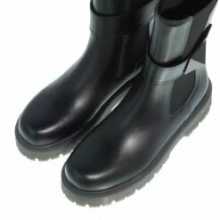 Valentino Garavani One Stud Beatle Boot In Calfskin Black Bottine 9 Valentino Garavani One Stud Beatle Boot In Calfskin Black Bottine -Pas Cher Fashionette Magasin A0218271 3