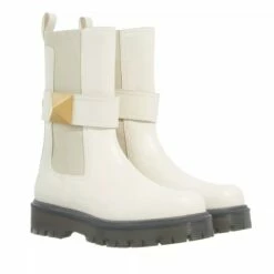 Valentino Garavani Boots Light Ivory Bottine