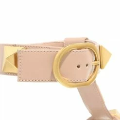 Valentino Garavani Roman Stud Ballerinas Rose Ballerine -Pas Cher Fashionette Magasin A0218282 2