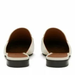 Isabel Bernard Vendôme Fleur Calfskin Leather Slipper Loafers Beige Mule 9 Isabel Bernard Vendôme Fleur Calfskin Leather Slipper Loafers Beige Mule -Pas Cher Fashionette Magasin A0218732 PACKSHOT BACK