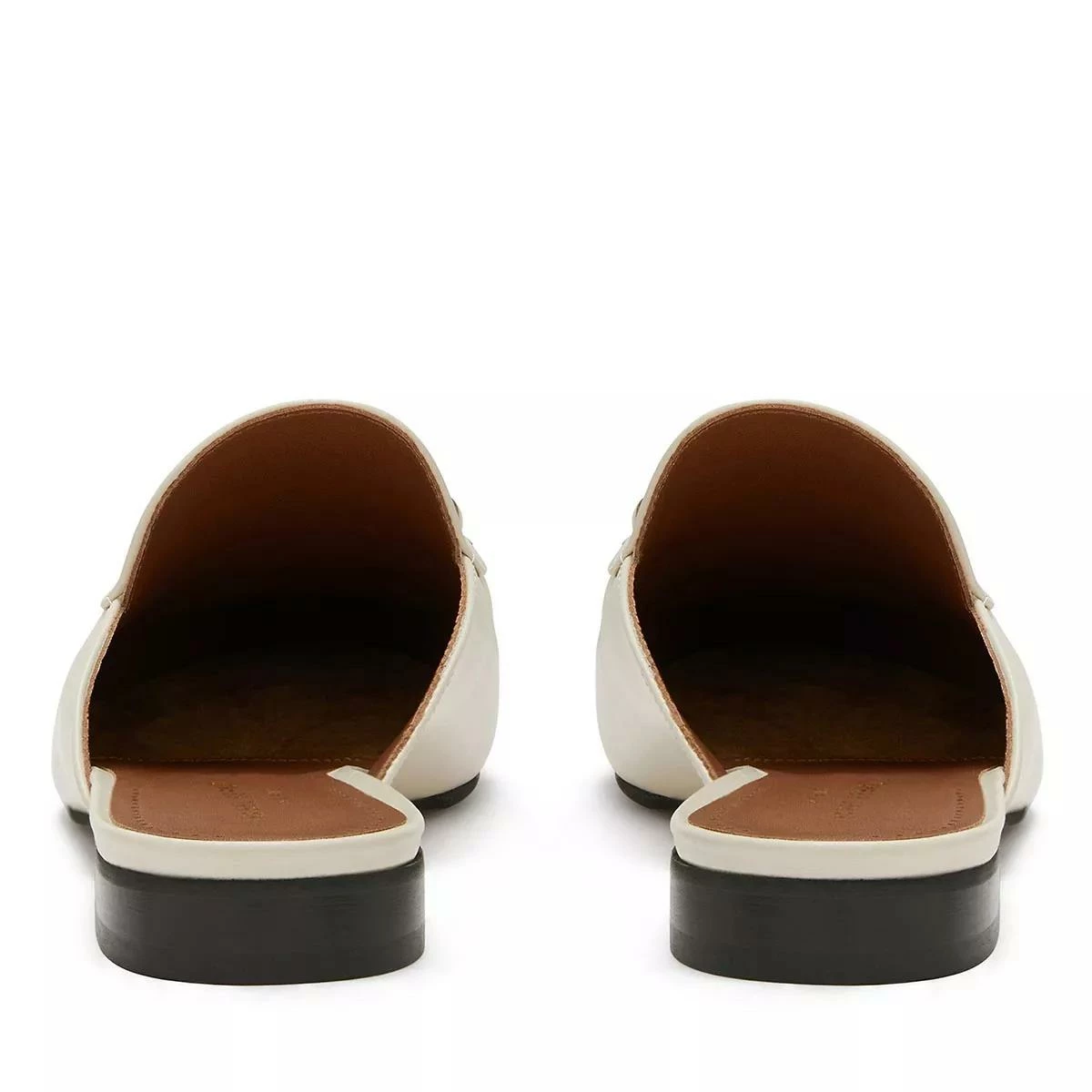 Isabel Bernard Vendôme Fleur Calfskin Leather Slipper Loafers Beige Mule 5 Isabel Bernard Vendôme Fleur Calfskin Leather Slipper Loafers Beige Mule – Image 3