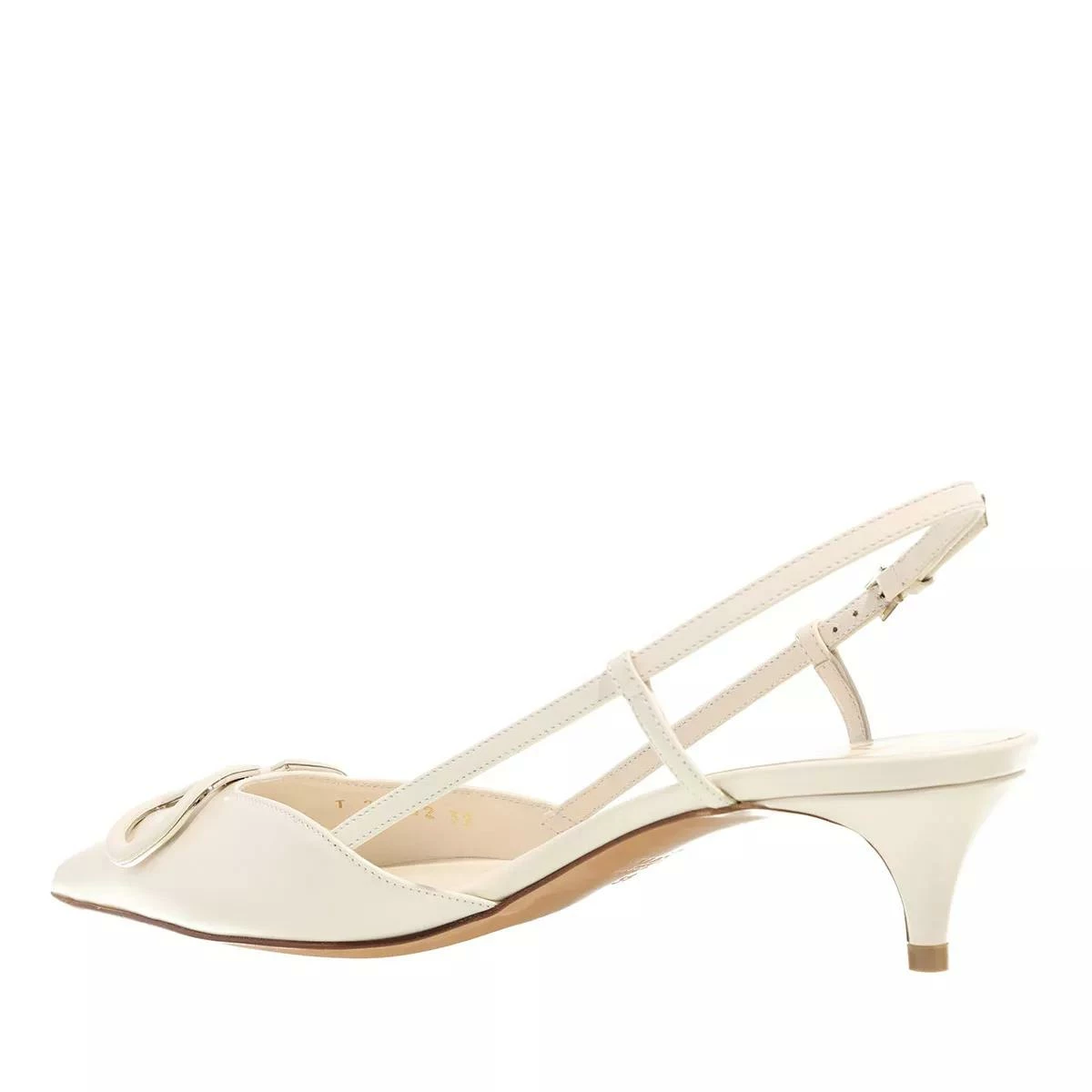 Valentino Garavani VLogo Slingback Pumps Beige Escarpin 4 Valentino Garavani VLogo Slingback Pumps Beige Escarpin – Image 2