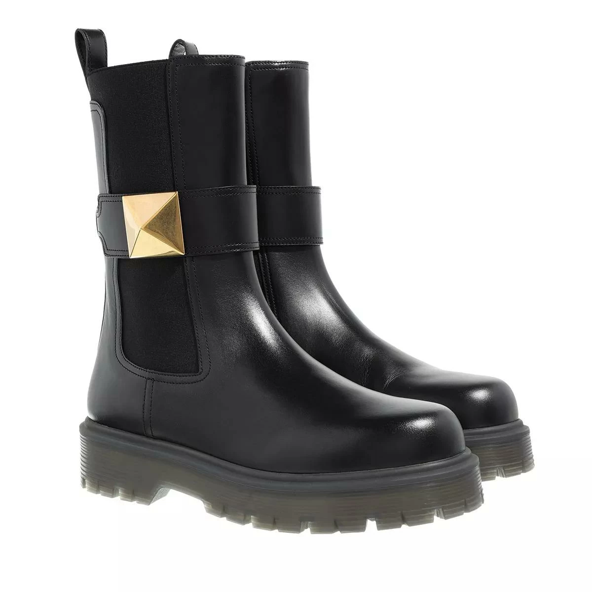 Valentino Garavani Boots Black Botte Chelsea 3 Valentino Garavani Boots Black Botte Chelsea
