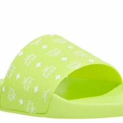 W Mcm Collection Mono Slide Acid Lime Claquette -Pas Cher Fashionette Magasin A0218869 PACKSHOT DETAIL