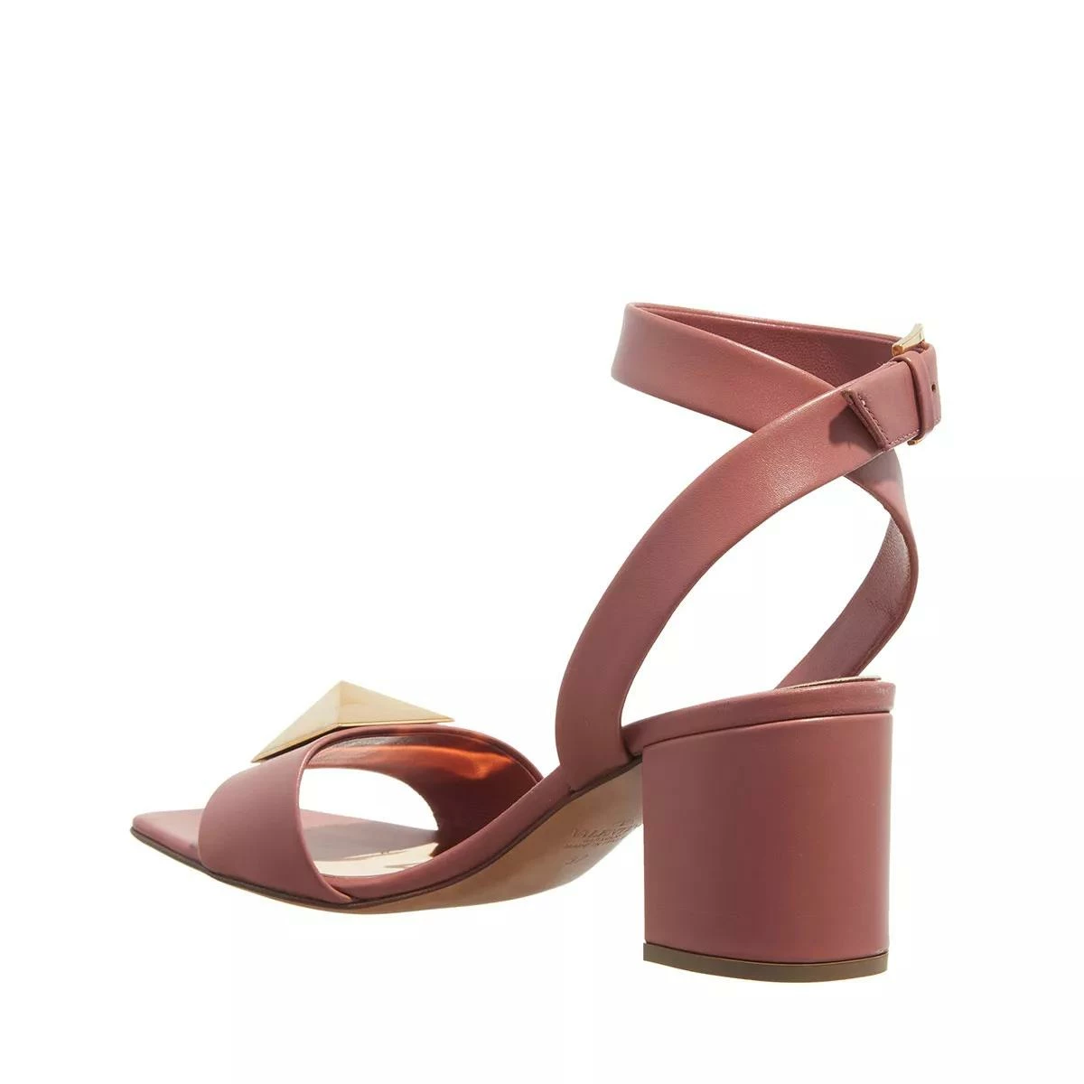 Valentino Garavani Sandals Leather Pink Sandale à Lanières 4 Valentino Garavani Sandals Leather Pink Sandale à Lanières – Image 2