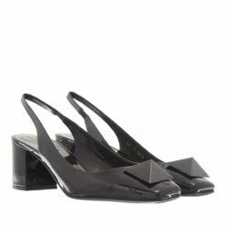 Valentino Garavani Sling Back Black Escarpin