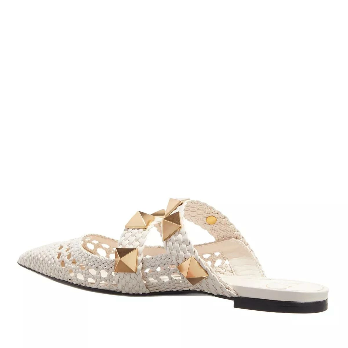 Valentino Garavani Women´s Mules Ivory Claquette 5 Valentino Garavani Women´s Mules Ivory Claquette – Image 3