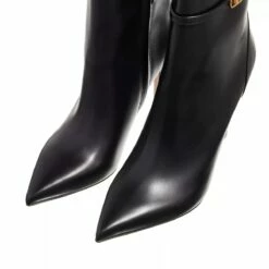 Valentino Garavani Tan Go Ankle Boots Black Bottine -Pas Cher Fashionette Magasin PACKSHOT 3